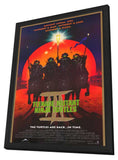Teenage Mutant Ninja Turtles 3 11 x 17 Movie Poster - Style B - in Deluxe Wood Frame