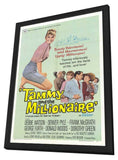 Tammy and the Millionaire 11 x 17 Movie Poster - Style A - in Deluxe Aluminum Frame