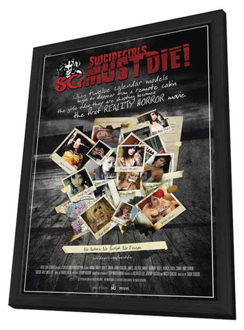 Suicide Girls Must Die! 27 x 40 Movie Poster - Style A - in Deluxe Wood Frame