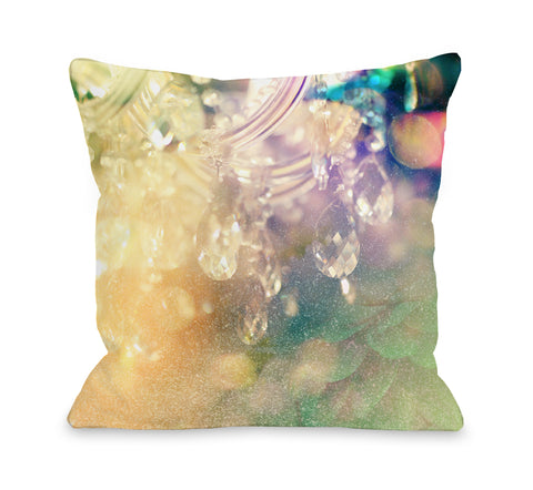 Time To Shine - Multi Throw Pillow by OBC 18 X 18