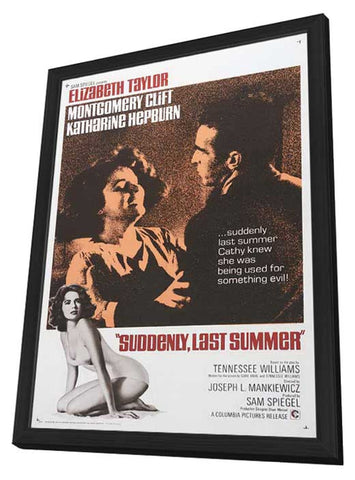 Suddenly Last Summer 11 x 17 Movie Poster - Style C - in Deluxe Aluminum Frame