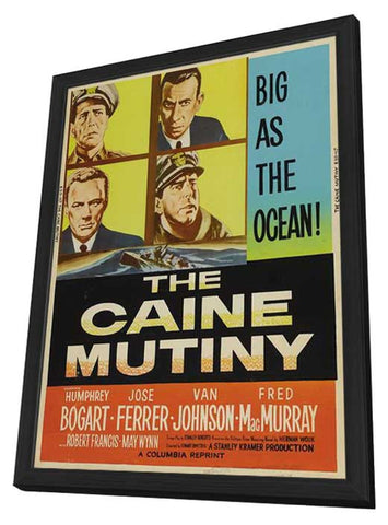 The Caine Mutiny 11 x 17 Movie Poster - Style F - in Deluxe Aluminum Frame