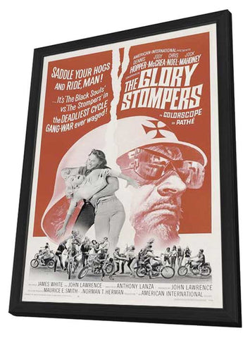 The Glory Stompers 11 x 17 Movie Poster - Style A - in Deluxe Aluminum Frame