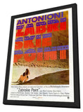 Zabriskie Point 11 x 17 Movie Poster - French Style A - in Deluxe Wood Frame