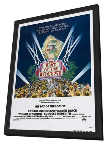 The Day of the Locust 11 x 17 Movie Poster - Style B - in Deluxe Aluminum Frame