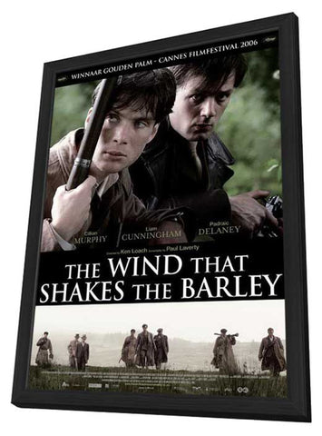 The Wind That Shakes The Barley 11 x 17 Movie Poster - Dutch Style A - in Deluxe Aluminum Frame