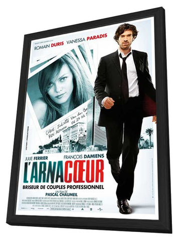 Heartbreaker 11 x 17 Movie Poster - French Style A - in Deluxe Wood Frame