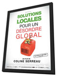 Solutions locales pour un desordre global 11 x 17 Movie Poster - French Style A - in Deluxe Wood Frame
