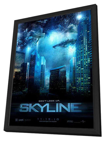 Skyline 11 x 17 Movie Poster - Style A - in Deluxe Aluminum Frame