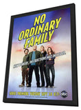No Ordinary Family 11 x 17 TV Poster - Style A - in Deluxe Aluminum Frame