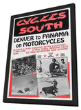 Cycles South 11 x 17 Movie Poster - Style A - in Deluxe Aluminum Frame
