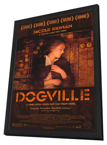 Dogville 11 x 17 Movie Poster - Style C - in Deluxe Aluminum Frame