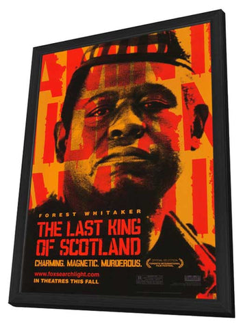 The Last King of Scotland 11 x 17 Movie Poster - Style A - in Deluxe Aluminum Frame