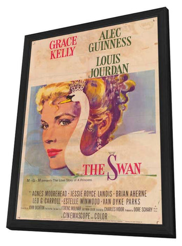 The Swan 11 x 17 Movie Poster - Style A - in Deluxe Aluminum Frame