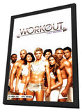 Workout 11 x 17 TV Poster - Style A - in Deluxe Aluminum Frame