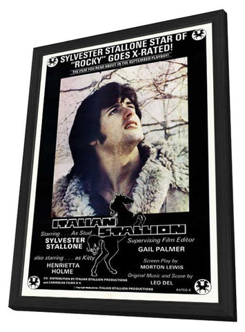 Italian Stallion 11 x 17 Movie Poster - Style A - in Deluxe Aluminum Frame