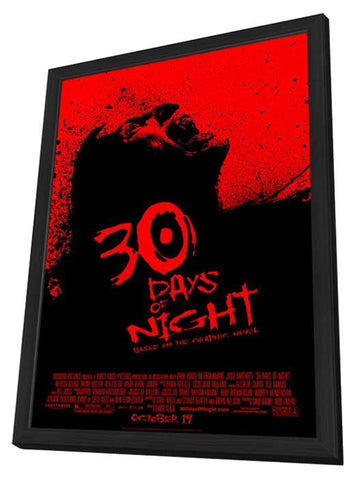 30 Days of Night 11 x 17 Movie Poster - Style B - in Deluxe Aluminum Frame