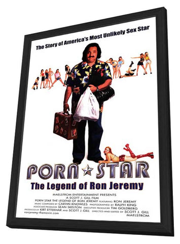 Porn Star: The Legend of Ron Jeremy 11 x 17 Movie Poster - Style A - in Deluxe Aluminum Frame