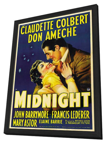 Midnight 11 x 17 Movie Poster - Style A - in Deluxe Aluminum Frame