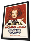 The Woman in Red 11 x 17 Movie Poster - Style A - in Deluxe Aluminum Frame