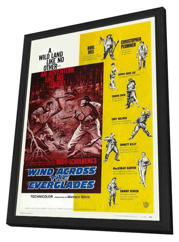 Wind Across the Everglades 11 x 17 Movie Poster - Style A - in Deluxe Aluminum Frame