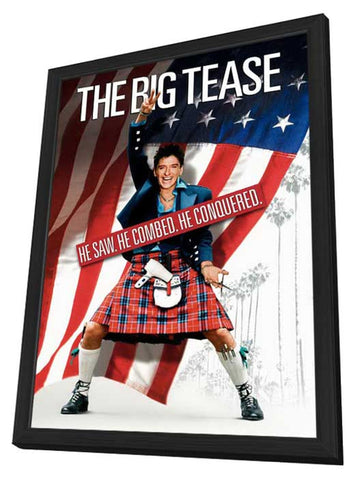 The Big Tease 11 x 17 Movie Poster - Style A - in Deluxe Aluminum Frame