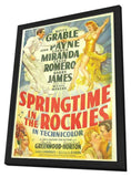Springtime in the Rockies 11 x 17 Movie Poster - Style A - in Deluxe Aluminum Frame
