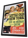 Little Old New York 11 x 17 Movie Poster - Style A - in Deluxe Aluminum Frame