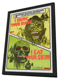 Zombies 27 x 40 Movie Poster - Style A - in Deluxe Wood Frame