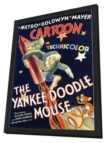 The Yankee Doodle Mouse 11 x 17 Movie Poster - Style A - in Deluxe Aluminum Frame