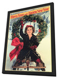 Shirley Temple Christmas Greeting 11 x 17 Movie Poster - Style A - in Deluxe Aluminum Frame