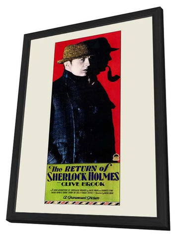 The Return of Sherlock Holmes 11 x 17 Movie Poster - Style A - in Deluxe Aluminum Frame
