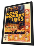 Gold Diggers of 1933 11 x 17 Movie Poster - Style A - in Deluxe Aluminum Frame