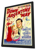 Down Argentine Way 11 x 17 Movie Poster - Style A - in Deluxe Wood Frame