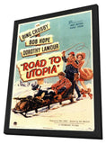 Road To Utopia 11 x 17 Movie Poster - Style A - in Deluxe Aluminum Frame