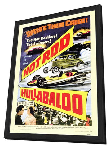 Hot Rod Hullabaloo 11 x 17 Movie Poster - Style A - in Deluxe Aluminum Frame