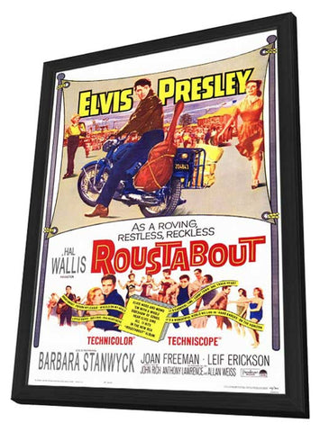 Roustabout 11 x 17 Movie Poster - Style A - in Deluxe Aluminum Frame