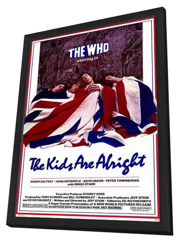 The Kids are Alright 11 x 17 Movie Poster - Style A - in Deluxe Aluminum Frame