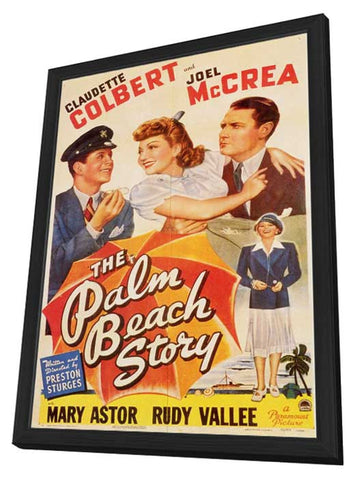 The Palm Beach Story 11 x 17 Movie Poster - Style A - in Deluxe Aluminum Frame