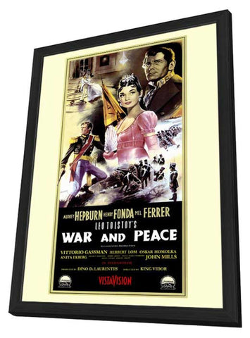 War and Peace 11 x 17 Movie Poster - Style B - in Deluxe Aluminum Frame