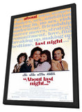 About Last Night 11 x 17 Movie Poster - Style A - in Deluxe Aluminum Frame
