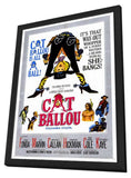 Cat Ballou 11 x 17 Movie Poster - Style A - in Deluxe Aluminum Frame