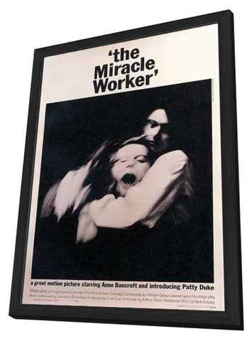The Miracle Worker 11 x 17 Movie Poster - Style A - in Deluxe Aluminum Frame