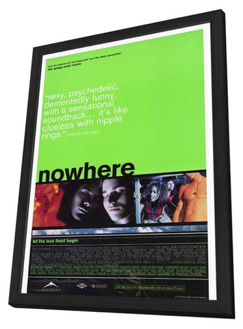 Nowhere 11 x 17 Movie Poster - Style A - in Deluxe Aluminum Frame