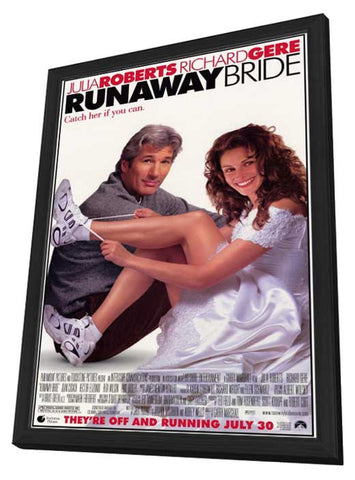 Runaway Bride 11 x 17 Movie Poster - Style A - in Deluxe Aluminum Frame
