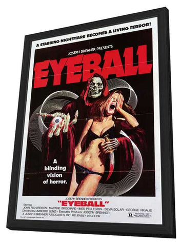 Eyeball 11 x 17 Movie Poster - Style A - in Deluxe Aluminum Frame