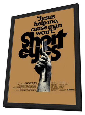 Short Eyes 11 x 17 Movie Poster - Style A - in Deluxe Aluminum Frame