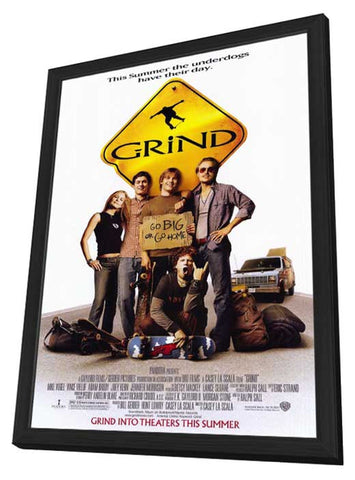 Grind 11 x 17 Movie Poster - Style A - in Deluxe Aluminum Frame