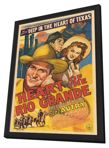 Heart of the Rio Grande 11 x 17 Movie Poster - Style A - in Deluxe Aluminum Frame