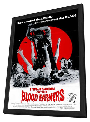Invasion of the Blood Farmers 11 x 17 Movie Poster - Style A - in Deluxe Aluminum Frame
